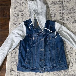 Levi jean/sweatshirt jacket